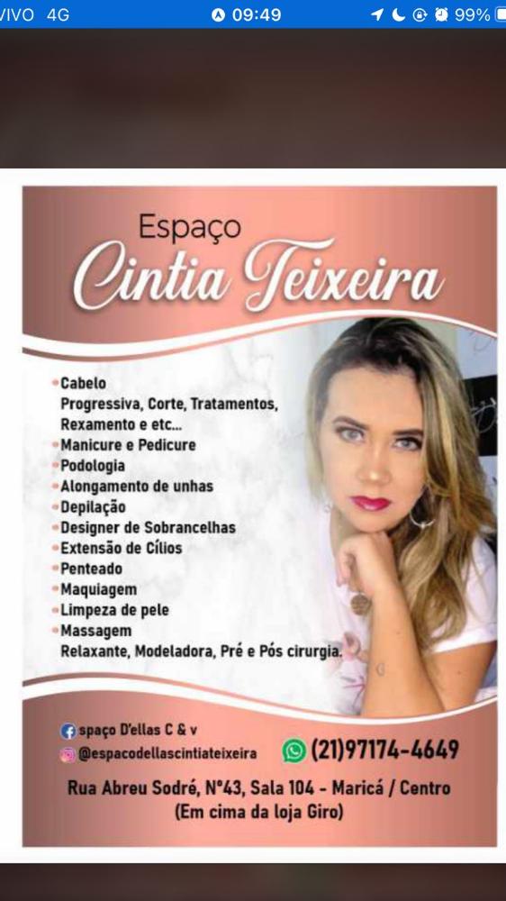 Espaço D'ellas Cintia Teixeira