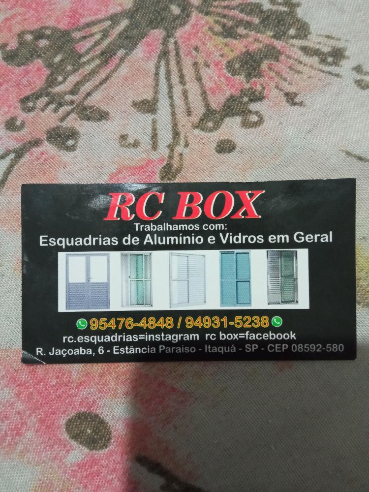 RC BOX , esquadrias de alumínio 