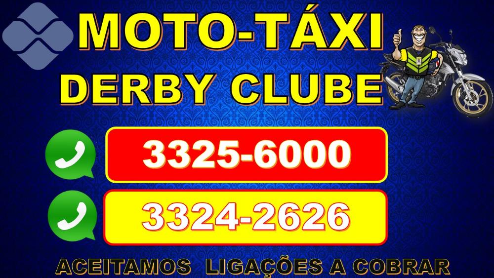 Moto taxi Derby clube  24hrs 